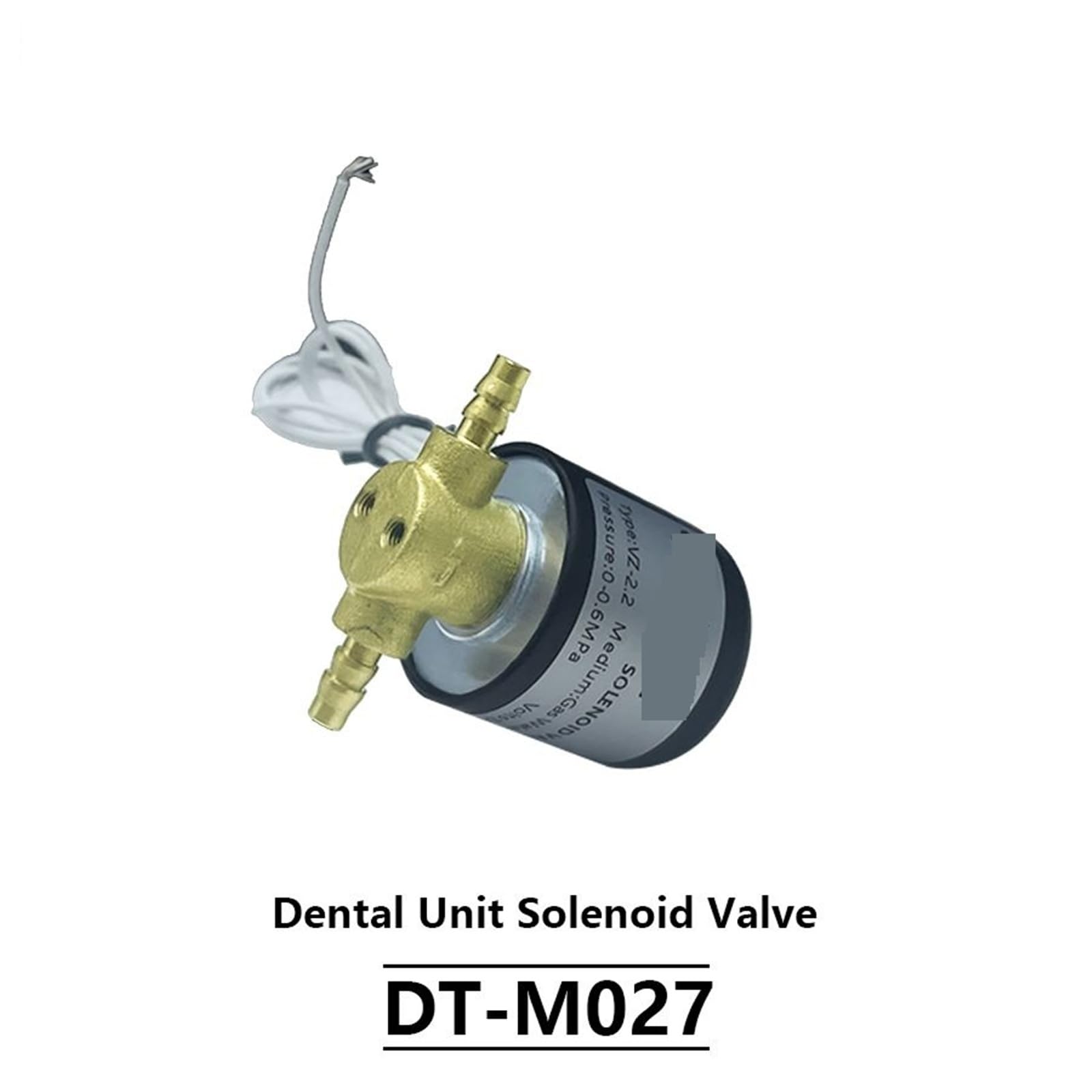 2# DTWS11 Elektrozawór dentystyczny 24 V/12 V DC do sprężarki powietrza Akcesoria do spłukiwania fotela (24V)