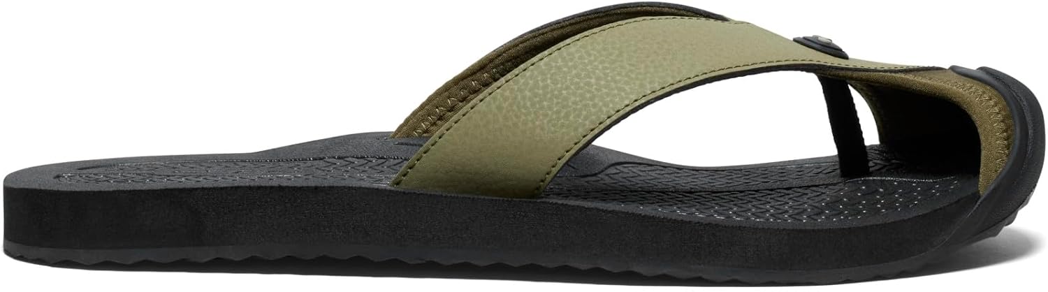 KEEN Men's Barbados Breathable Comfortable Sandals Toe Protection Flip-Flops