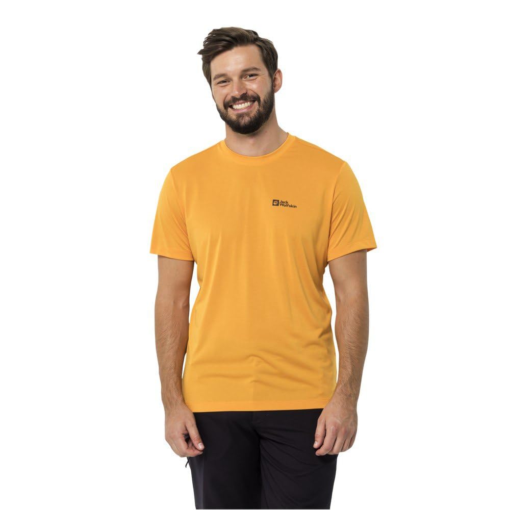 Jack Wolfskin Shirt-1808762 T-Shirt Orange Pop L