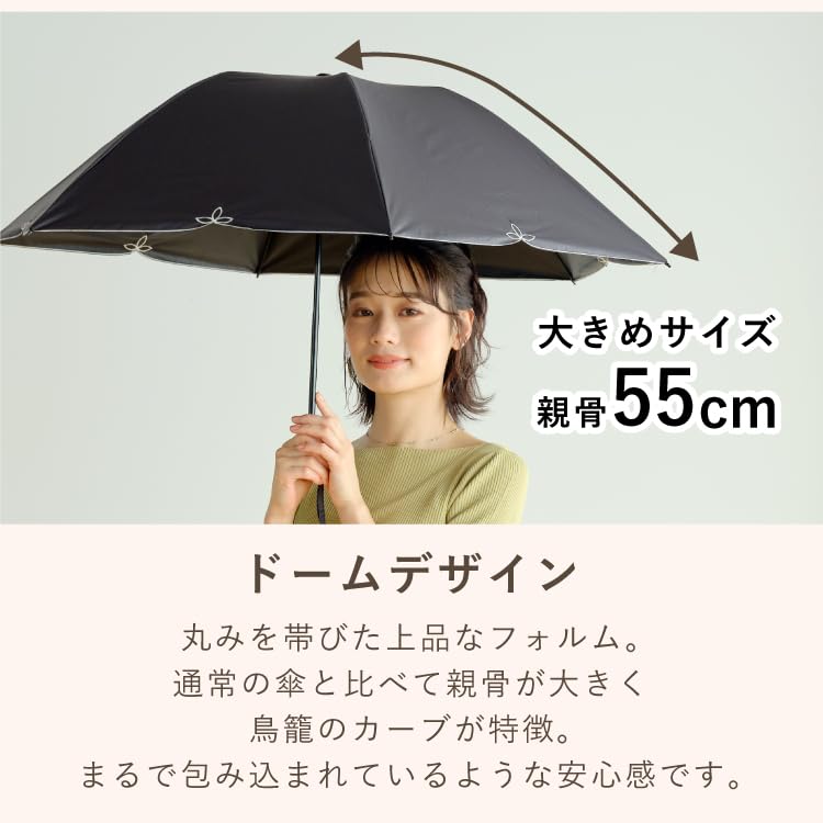 Amazon.co.jp: 【2025】Wpc. 日傘 遮光ドームパラソルワイド