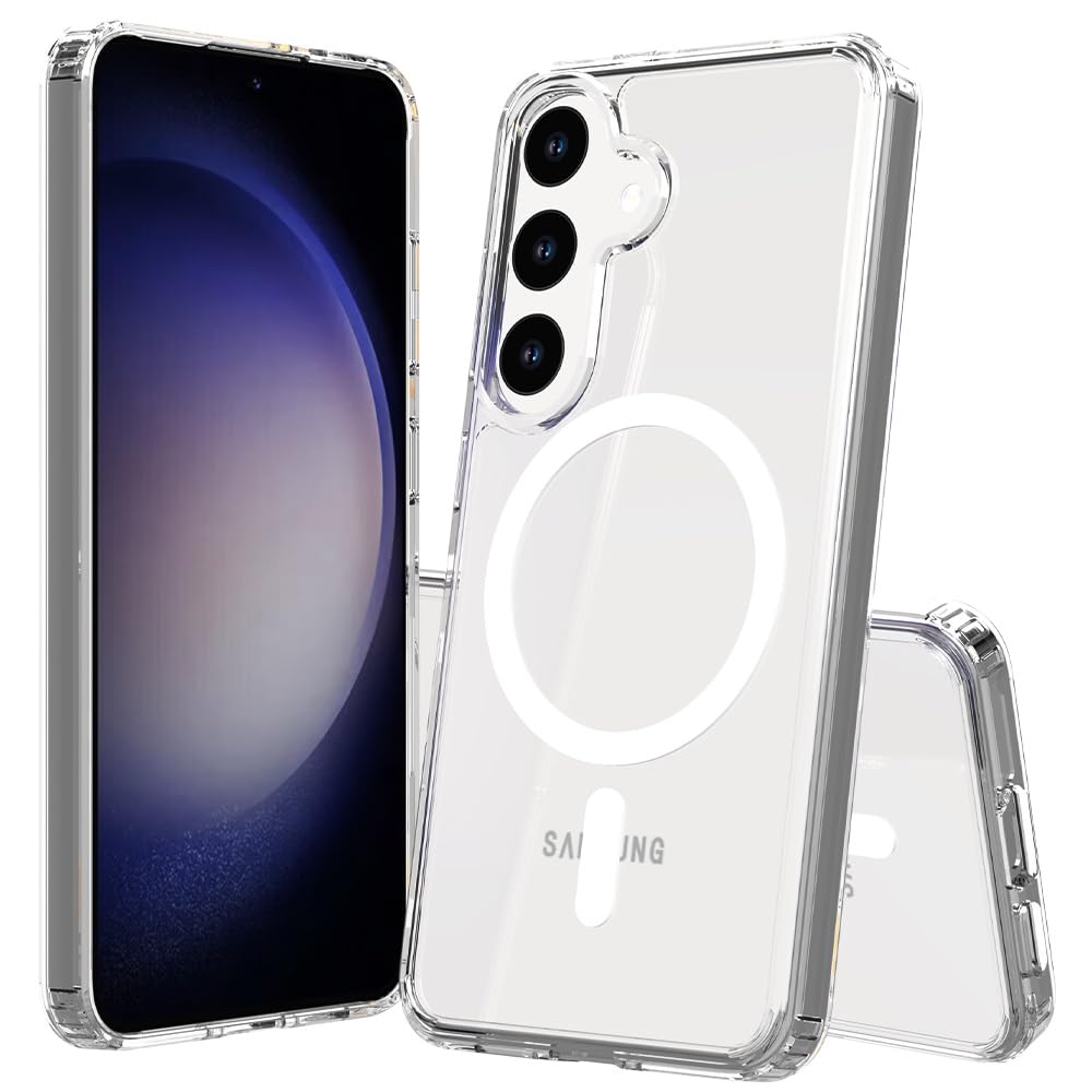 Amazon.co.jp: 【MagSafe対応! 全透明! 】 Samsung Galaxy S24 ケース