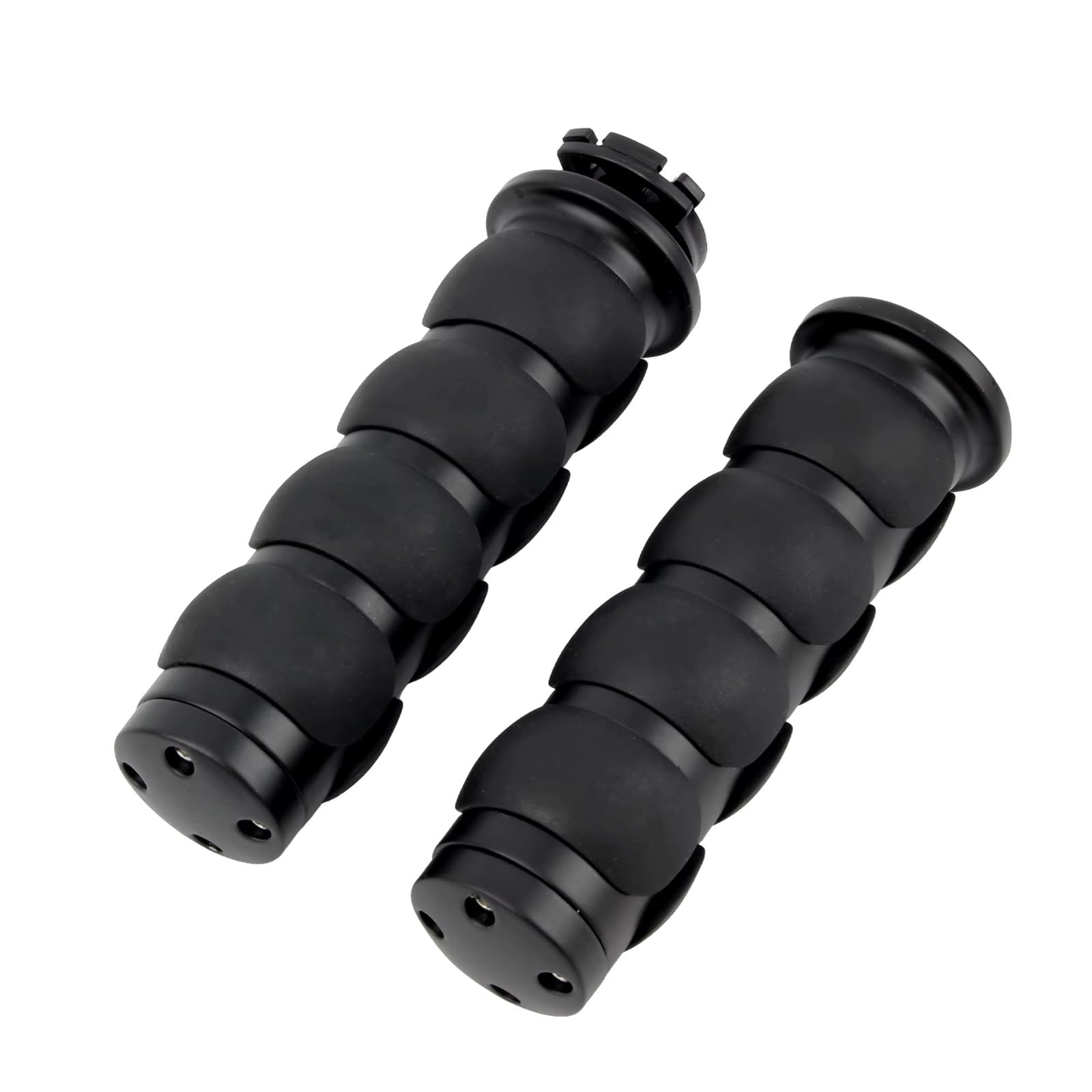 Coprimanubrio Moto Manopole Accessori Universali Manicotto Antiscivolo Coperture manubrio moto | Coprimanubrio Moto 7/8'' 1'' Manopole Accessori Universali Manicotto Antiscivolo(2Pc black)