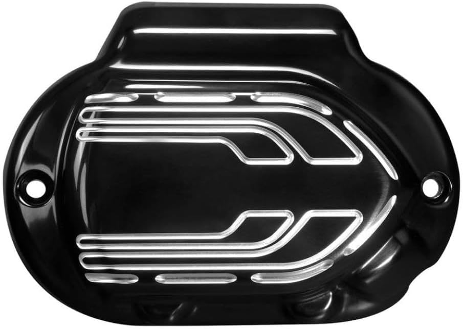 Transmission Side Cover Compatible With Automotive Motorcycle Parts Touring Road King Electra Street Trike 2017 2018 2019 2020(Chrome)