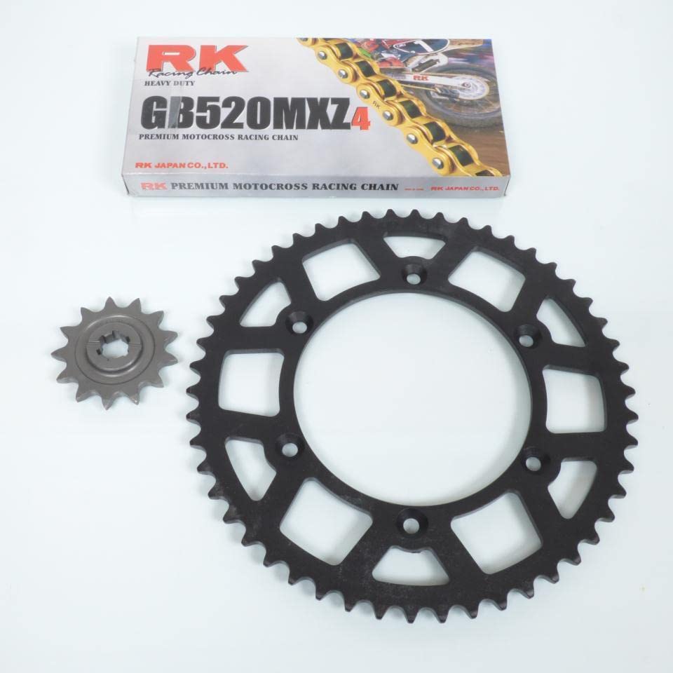 Kit chaîne Husqvarna 125 WRE 50X13 pour rénover la moto enduro de 1994 à 2003