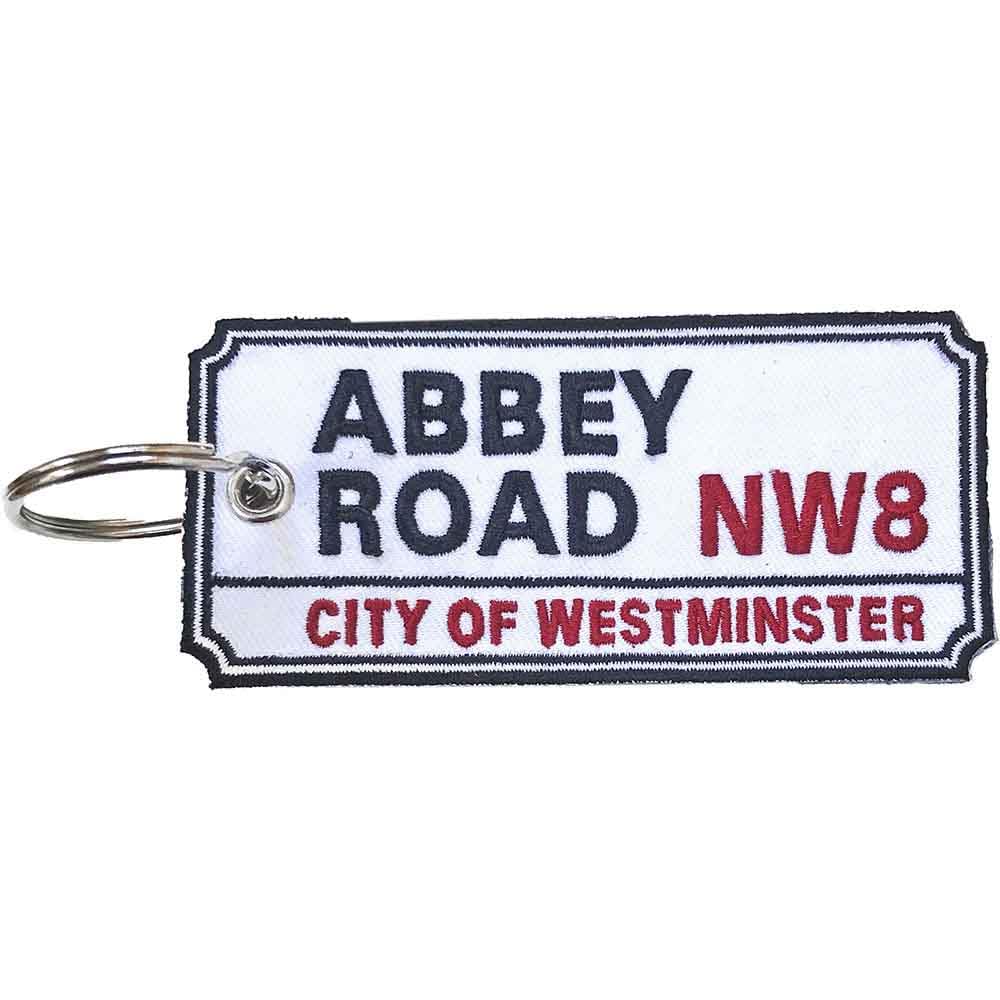 Abbey Road NW London Road Sign Keyring One Size