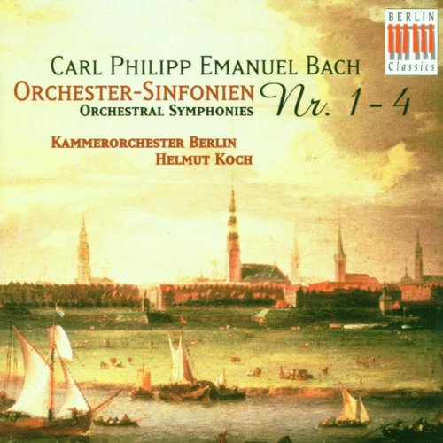 Symphonies 1-4 [Audio CD] Bach, C.P.E.; Koch and Berlin Chamber Orch