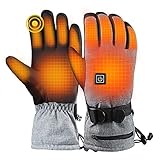 【Was Sie bekommen 】1 Paar elektrische Heizhandschuhe, 2 sicherheitszertifizierte Batterien,1 Ladeadapter,1 Tragetasche und freundliche Kundenbetreuung. Wenn die Handschuhe nicht Ihren Erwartungen entsprechen oder Sie Bedenken haben, zögern Sie bitte nicht, uns zu kontaktieren - wir sind immer für Sie da, bis das Problem vollständig gelöst ist.