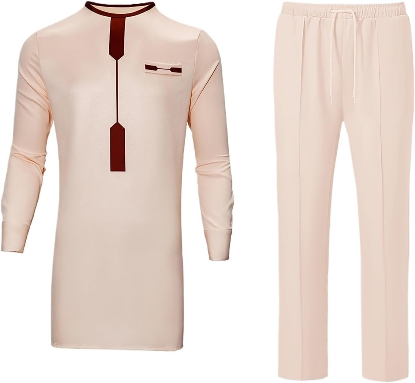 African Suits for Men Oversized Clothes Long Sleeve Big & Tall Outfits Dashiki Shirts Pants Fat Guy Clothing