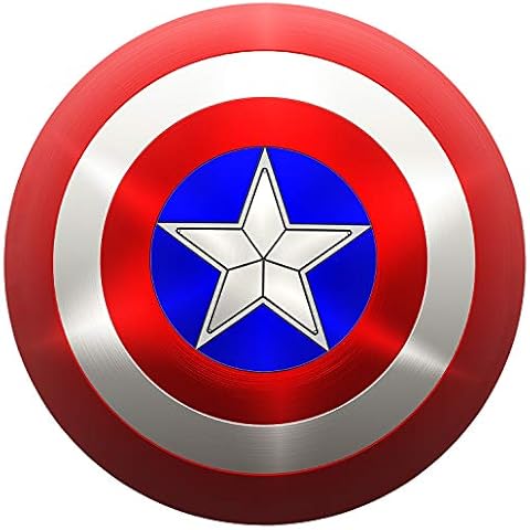 NUTRIUPS Captain Shield, 24in Captain Shield Replica, 1:1 Restore Captain Prop for Adult, 22in-plastic Version, Large Cover