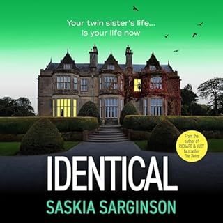 Identical Audiolibro Por Saskia Sarginson arte de portada