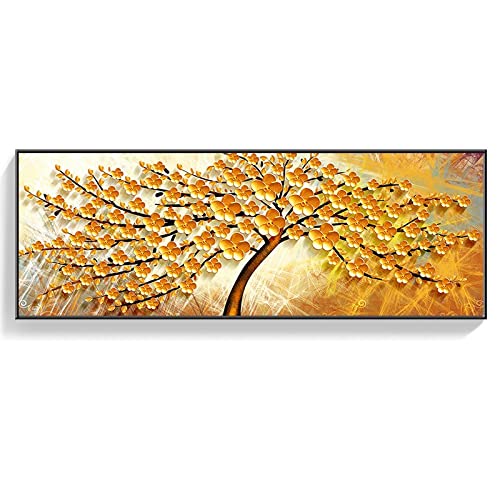 Kits Peinture Diamant Complète 80x220cm Arbre Porte-bonheur Strass Broderie Point de Croix