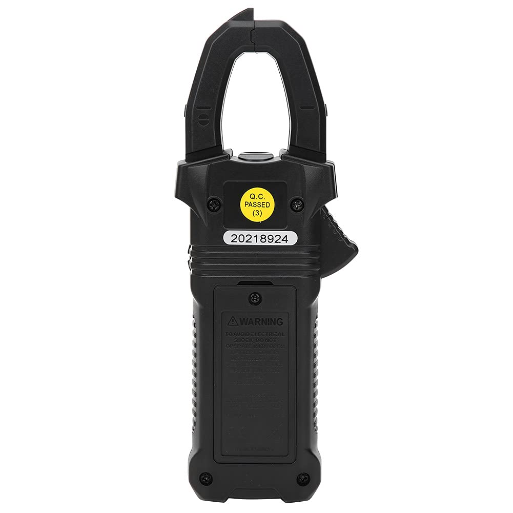 Hyuduo Pinza Amperometrica FY219 Multimetro Digitale, Tester Portatile di Temperatura, Tensione, Corrente ABS, Misurazione Ad Alta Precisione, Amperometro a Pinza per Elettricisti Manutenzione
