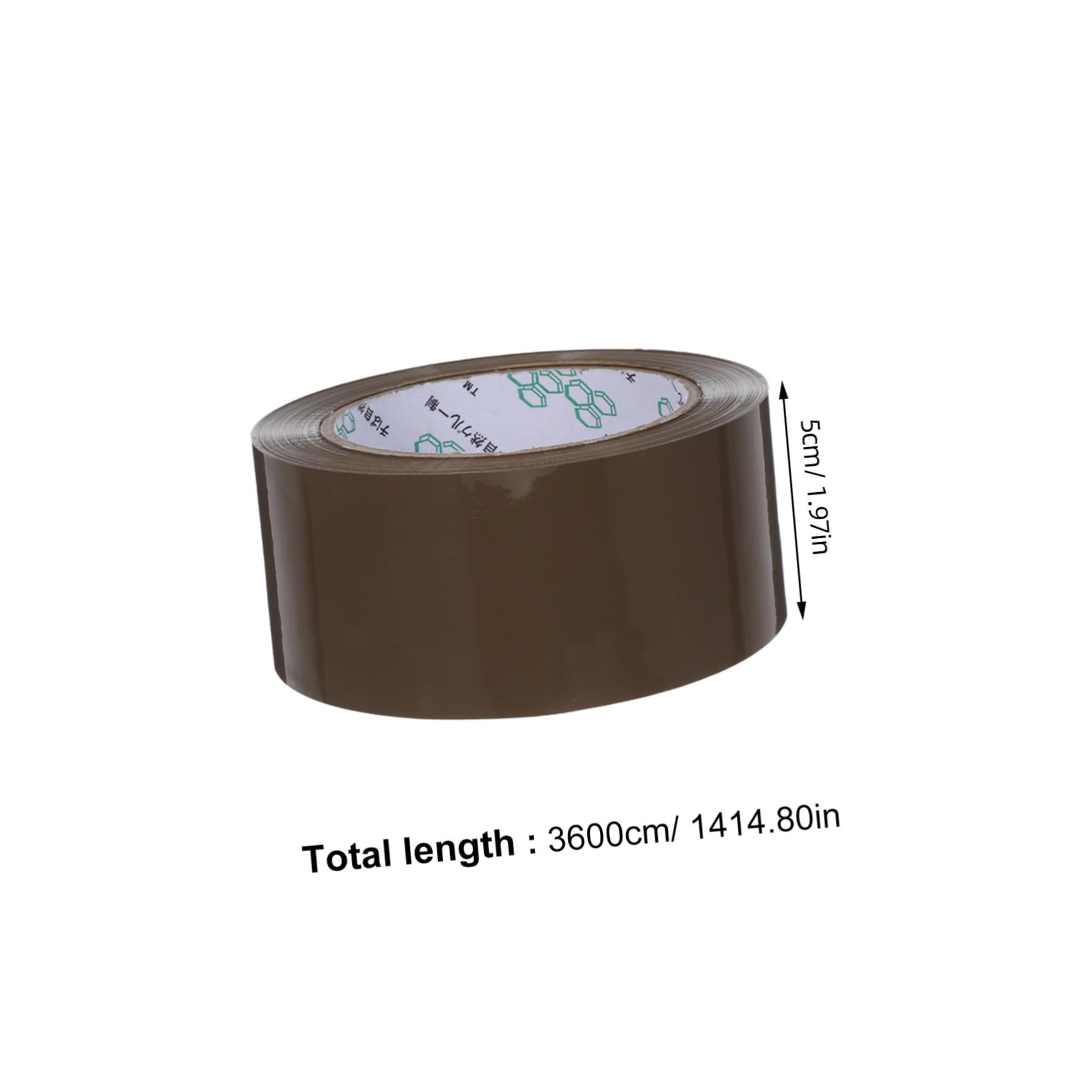 5 Rollen Starkes Packband Braunes Klebeband mit Hoher Klebkraft für Versand Umzug Industrie Büro und Haushalt Vielseitiges Verpackungsband für Sicheres Abdichten
