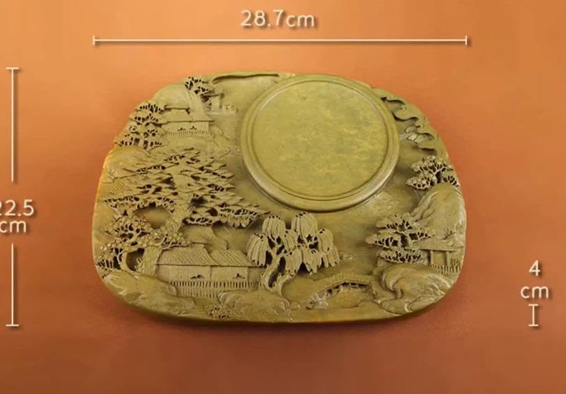 硯 旧老坑 青花 金綫 書道具硯　すずり 端溪硯 水岩 文房四寶 端渓硯 硯 旧老坑 青花 金綫 書道具硯 すずり 端溪硯 水岩