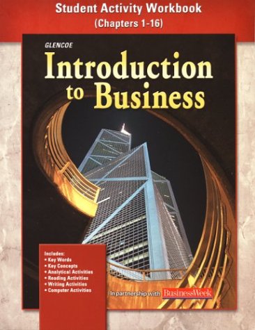 Amazon.com: Introduction To Business: Student Activity Workbook ...