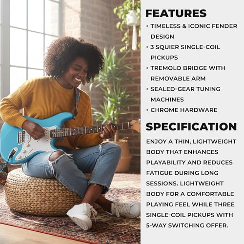 Image of Fender Squier Stratocaster - California Blue