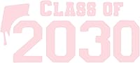 Vista 30 de Class of 2030 Iron On Decal, Graduation Shirt Transfer, Graduate Tshirt Patch, DIY Crafts, Graduation Cap, Pick Size and Color, Iron-On Almost Old