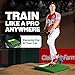 Yes4All Portable Pitching Mound and 2 Baseballs, Pitchers Mound Baseball, Softball Pitching Mound with Antifade Turf and Regulation Pitching Rubber 30 x 30 x 4 Inch for Indoor and Outdoor.