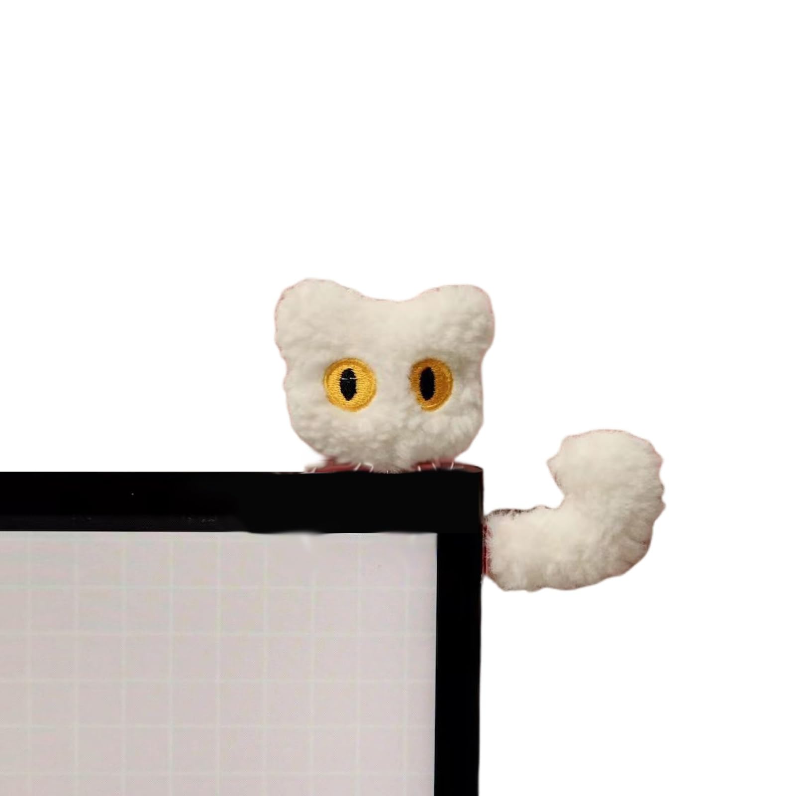 Amazon.co.jp: コンピュータとテレビのモニターの装飾、猫のモニターの