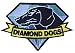 1 X Diamond Dogs Metal Gear Solid Big Boss Snake MGS Iron on Patch