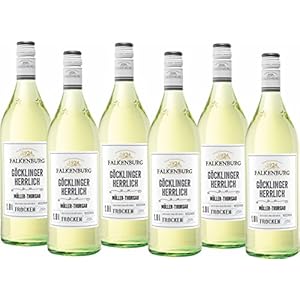 Falkenburg Müller Thurgau Göcklinger Herrlich Qualitätswein trocken (6 x 1 l)