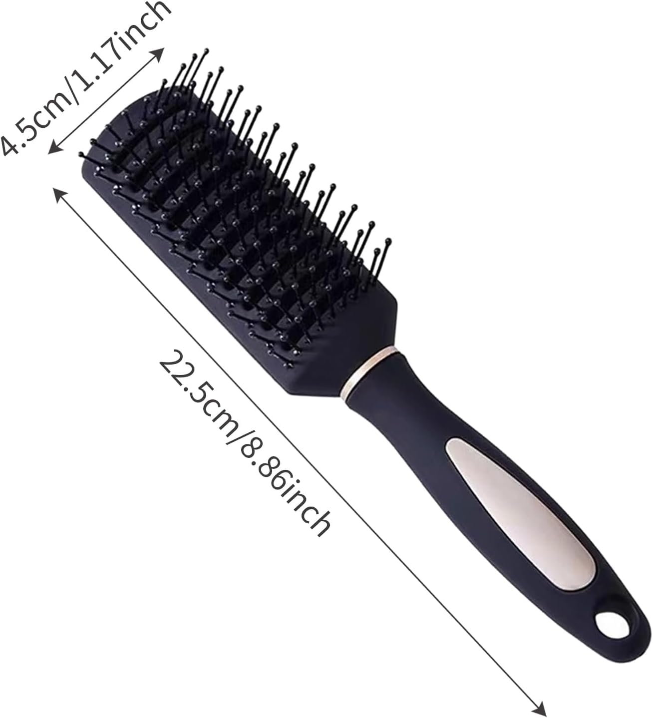 Vent Hair Brush, 2-Pack Hair Styling Brush Set for Women Gentle Detangling & Heatless Curls - Image 2