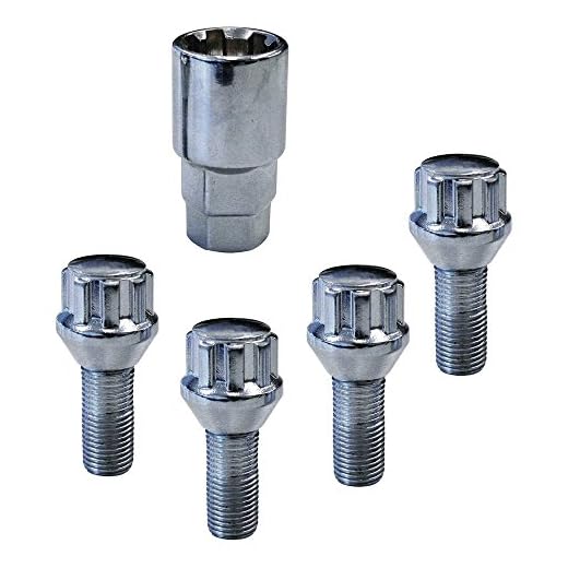 Safe your car 05.205.02 Tornillos antirrobo M12x1,5x26mm B cónico