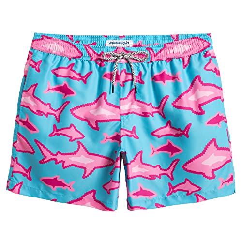 Image of maamgic Mens Swim Trunks 5 Inch with Mesh Liner Breathable for Beach