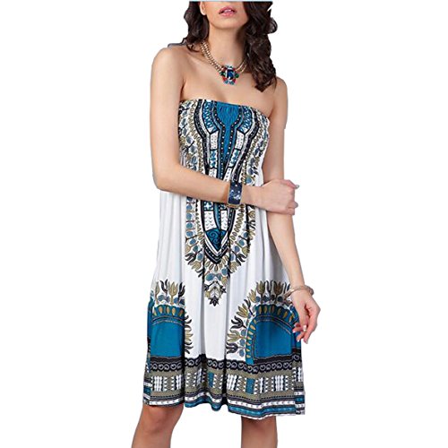 OCTOPUSIR Strandkleid für Damen, ärmellos,...