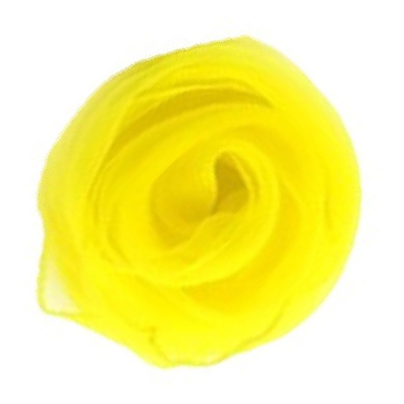 Omabeta Sciarpa da Gioco per Bambini Sciarpa di Seta da Giocoleria Colorata Brillante per Aiuti Educativi sul Ritmo della Musica da Ballo (Gialla)