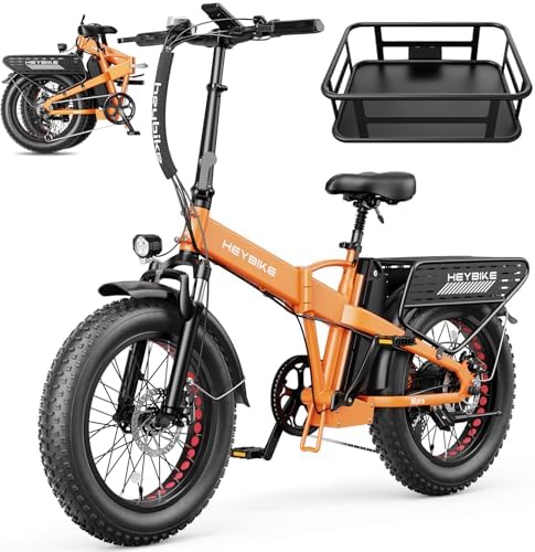 Heybike Mars 2.0/3.0 Foldable Electric Bike, UL2849 Certified, 70...
