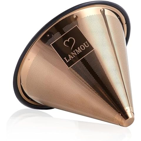 LANMOU Stainless Steel Coffee Filter Cover