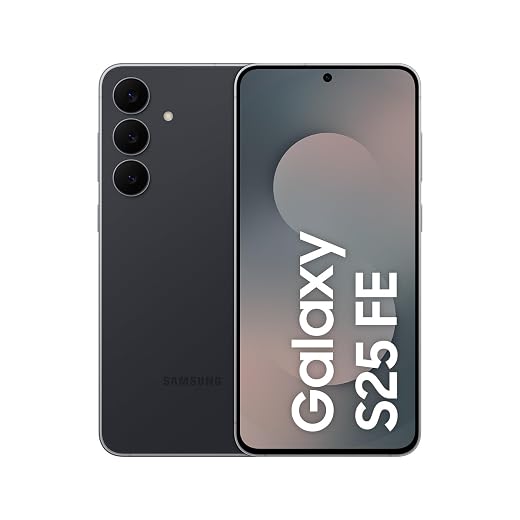 Celular Samsung Galaxy S25 FE 5G, 128GB, 8GB, Câmera Tripla - Jet Black