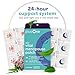 plusOne Vital Menopause Patch AM & PM – Hot Flash & Night Sweat Support – Promotes Energy & Sleep – Herbal Daily Patches – 16ct