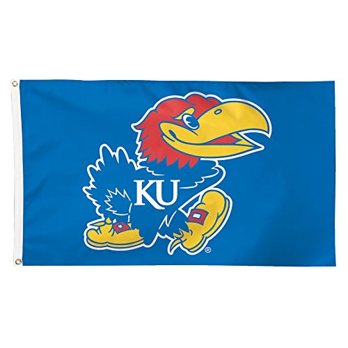 Drapeau du Kansas Jayhawks NCAA pour soutenir votre équipe universitaire