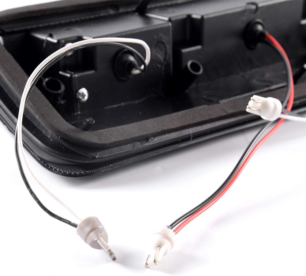 ALLGOOD 3rd Third Brake Light,Compatible with Ford F150 Lobo 2004-2008,Fit Explorer Sport Trac 2007-2010,Fit Lincoln Mark LT 2006-2008,High Mount Rear Stop Light Cargo Lamp, Smoky Lens Black Housing
