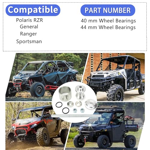Image of Wheel Bearing Removal Tool fit for Polaris,RZR,General,Ranger,Sportsman 40 or 44 mm Wheel Bearings