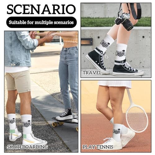 Image of Checkered Socks, Cute Socks for Women for Travel, Running, Daily