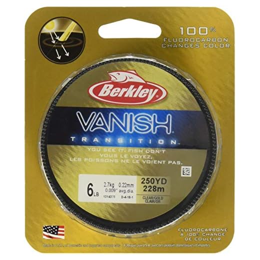 Berkley Vanish Fluorocarbon Fishing Line & Leader Material (All Models & Sizes)