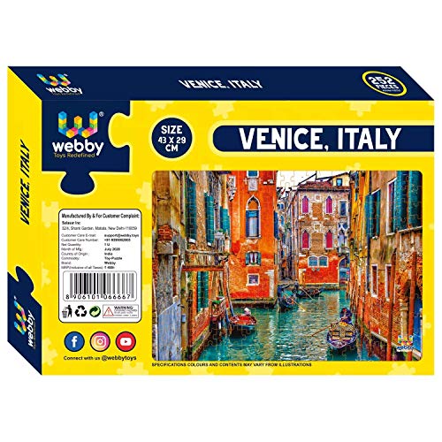 Image of Webby Venice Italy Jigsaw Floor Puzzle, 252 pcs