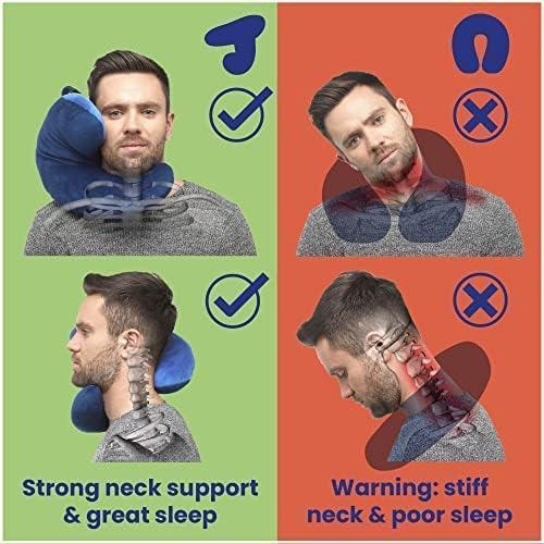 Almohada de Viaje J-Shape Sostén Cervical miniatura 7