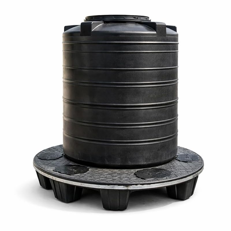 Heavy-Duty Water Tank Base Stand for 500 Liter Tanks | Anti-Slip, UV-Resistant, Durable Plastic Tank Support Platform Prevents Dampness, Fungus & Floor Damage-image-4