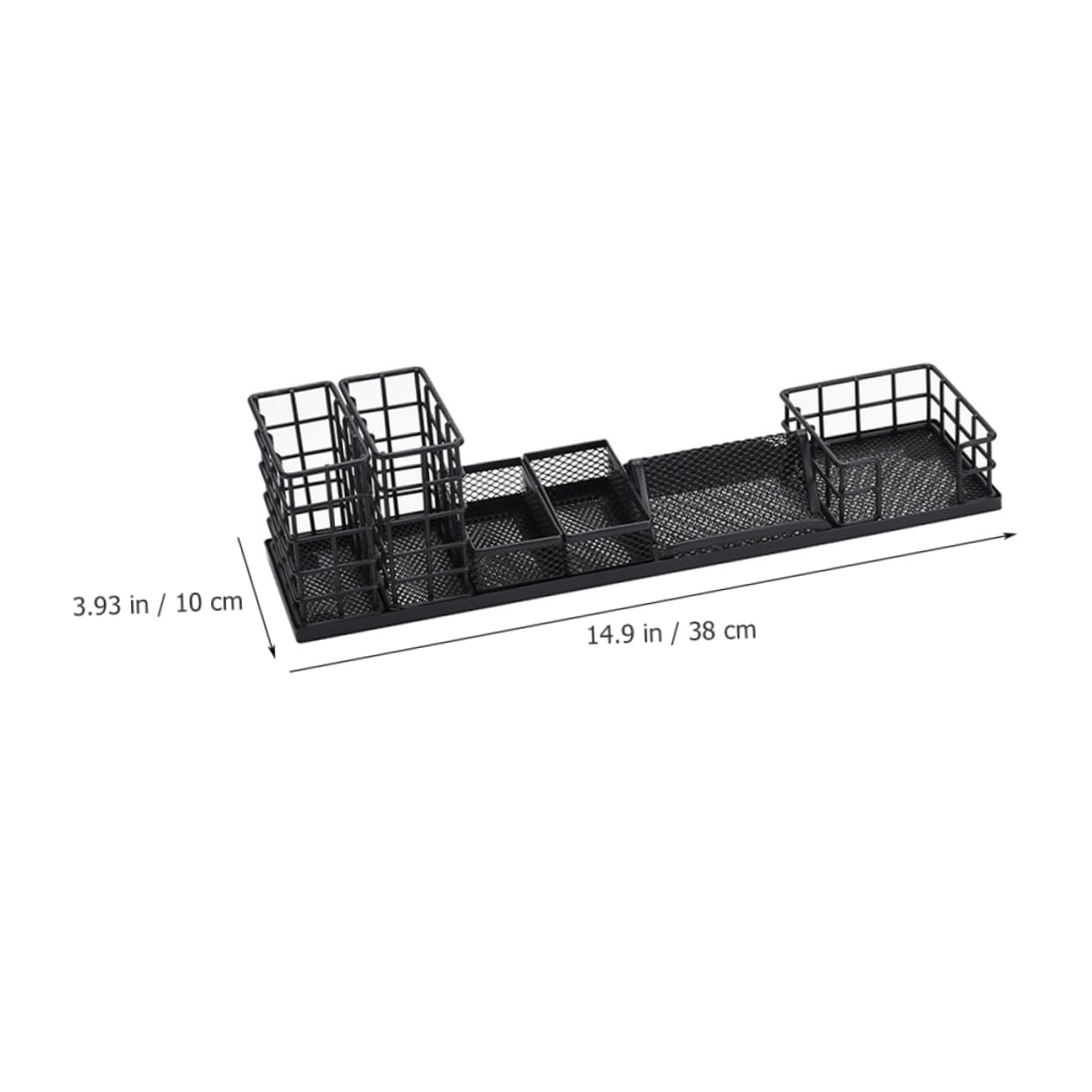 Veemoon Porta Penne in Ferro Da Scrivania Organizer Multifunzione in Rete Per Accessori Cancelleria Portamatite Ufficio Leggero e Robusto Contenitori Per Oggetti Scuola e Casa