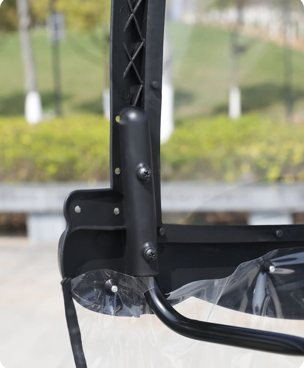 Cubierta de parasol para motocicleta eléctrica, cubierta transparente para automóvil eléctrico, cubierta para scooter de movilidad, protección contra el sol, la lluvia y el viento, cubierta universa