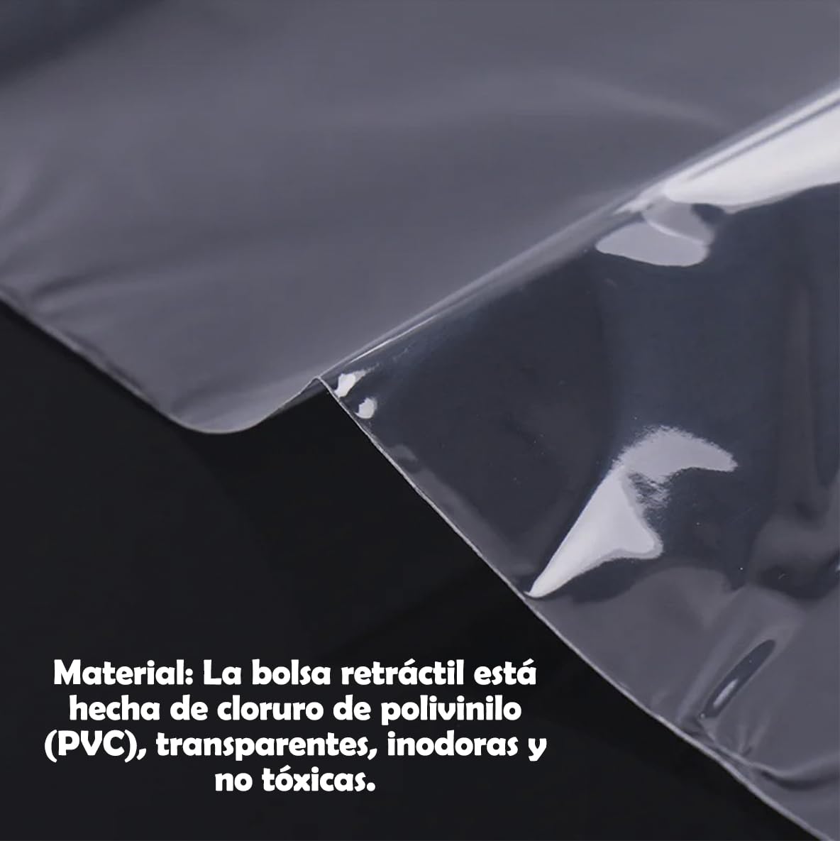Lot de 100 sachets thermorétractables transparents avec film rétractable pour emballage 18 x 30 cm