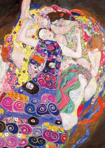 Ravensburger Puzzle 1000 Teile Kunstsammlung, Klimt: Die Jungfrau — Puzzle Erwachsene ab 14 Jahren, 70 x 50 cm, Puzzles für Erwachsene, Kunst, Geschenkideen