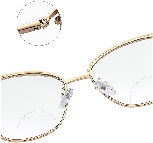 Miniatura 5 de Gafas de sol de transición para mujer, gafas de lectura bifocales fotocromáticas para gatos de presbicia