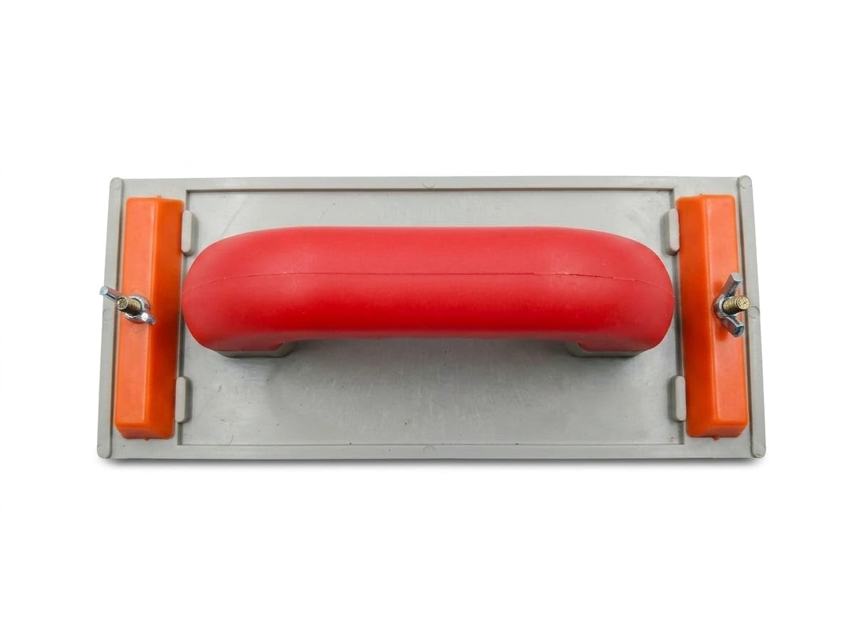 Handle Sander With Sponge Sandpaper Holder Manual Detail Sanders Soft Grip Handle Sander Tool Hand Sanding Wall/Metal/Wood (22.5 x 4”) | HAND SANDER-image-32