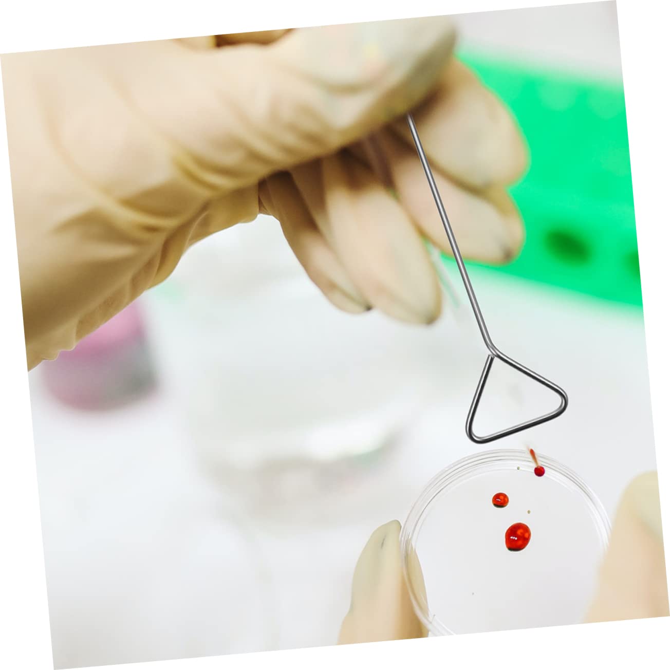 ULTECHNOVO 20pezzi Acciaio Inossidabile Spreader Per Cellule Utensili Per Laboratorio Design Innovativo Per Applicazioni Scientifiche e Mediche