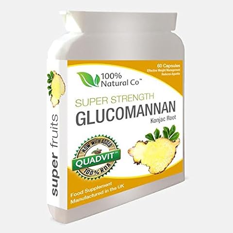 Super Strength Glucomannan Capsules - EU Authorized Weight Loss Product - Best Weightloss Pills Cover